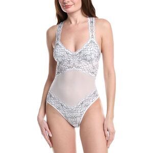 Mucci Womens  Amalia Bodysuit, White